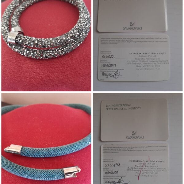 LOT: 2252 – Original Swarovski Bracelet & Necklace