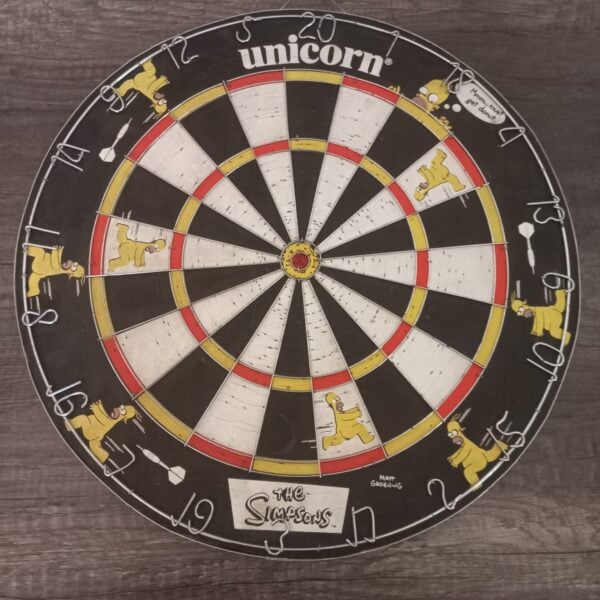 LOT: 2257 – Simpsons Themed Unicorn Dartboard